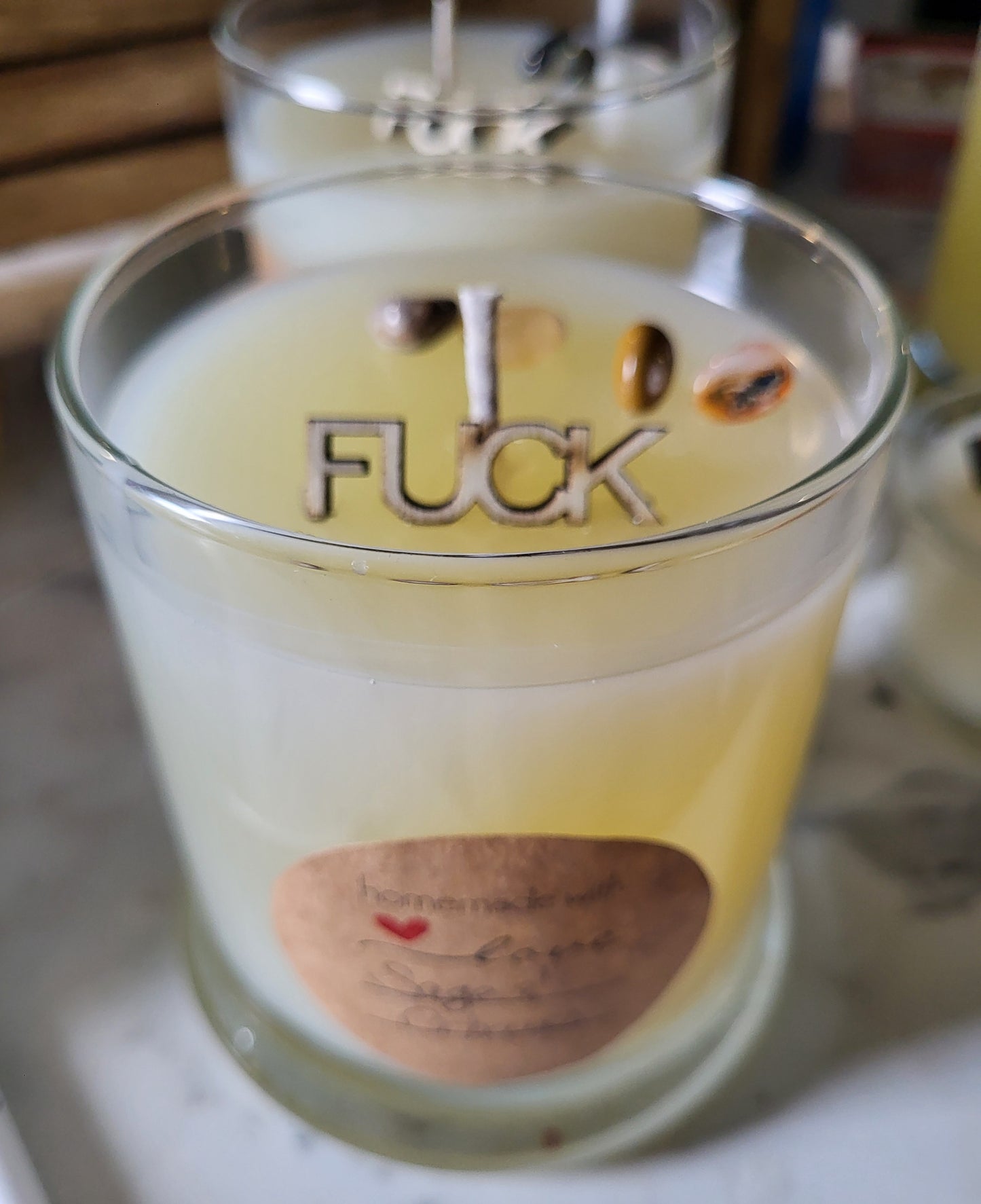 "My last fuck" Sage and Citrus 12oz