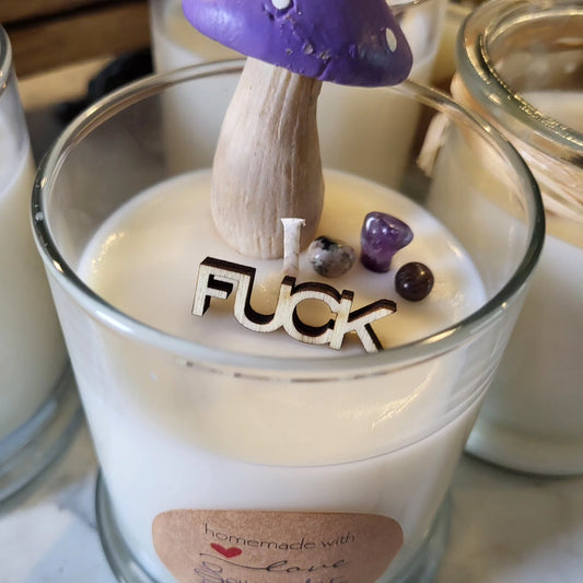 "My last fuck" Lavender lemonade 12oz